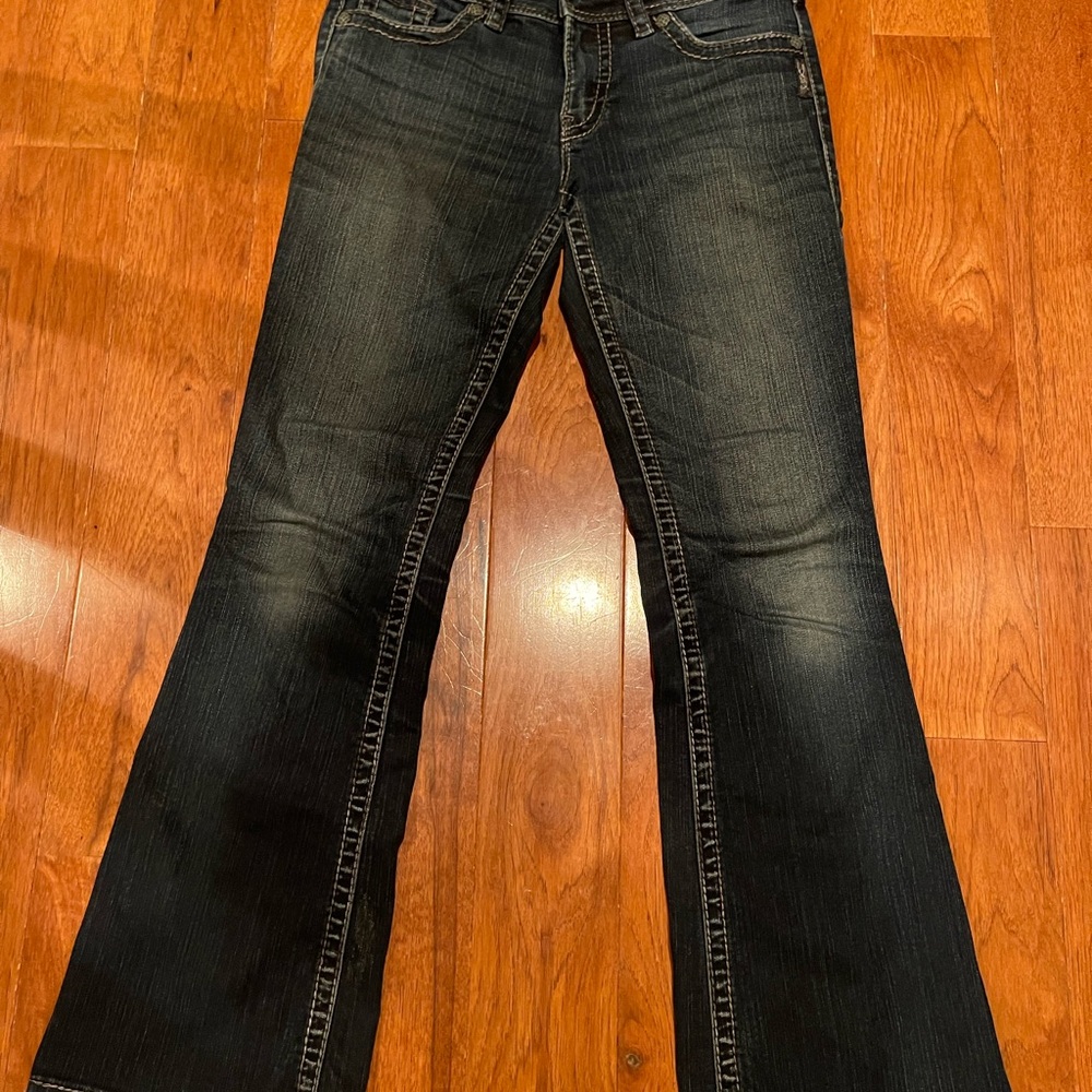 Silver Jeans Dark Wash Flare Women's Jeans